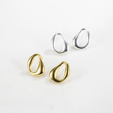 Trendy S925 U Shape Hoop Sterling Silver Earring