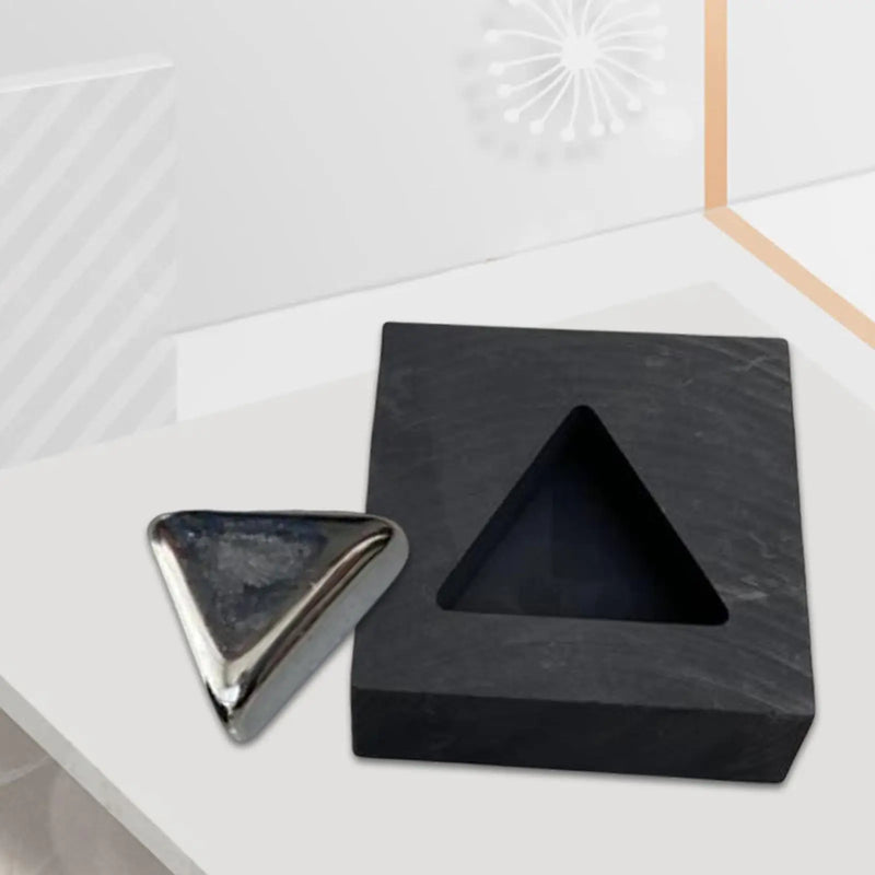 Triangle Ingot for Jewelry Making