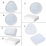 Triangle Round Silicone Molds for DIY Resin Art