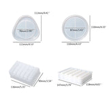 Triangle Round Silicone Molds for DIY Resin Art