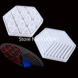 Triangle Stripe Silicone Table Tray Molds for Jewelry Making