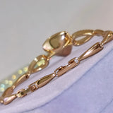 Triangle Austrian Crystal Womens Bangle Bracelet