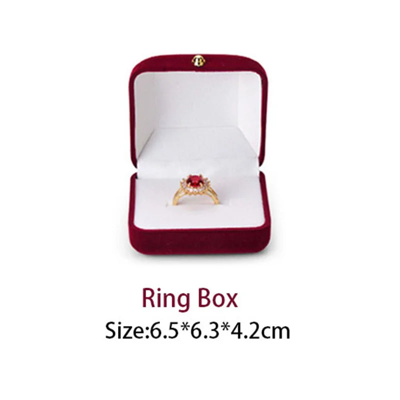Jewelry Display Box Trinket Earring Holder