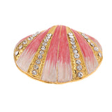 Bejeweled Trinket Box Hinged Jewelry Ring Figurine Collectible