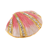 Bejeweled Trinket Box Hinged Jewelry Ring Figurine Collectible