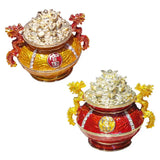 Jeweled Trinket Box Storage - Tabletop Ornaments - Wedding Favor Box