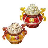 Jeweled Trinket Box Storage - Tabletop Ornaments - Wedding Favor Box