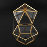 Shinnie Jewelry Display Stand Pyramid Glass Box