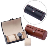 Triple Watch Roll Bag for 3 Watches Storage