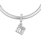 Triumphal Arch Pendant Charms 925 Sterling Silver Beads Women DIY Jewelry