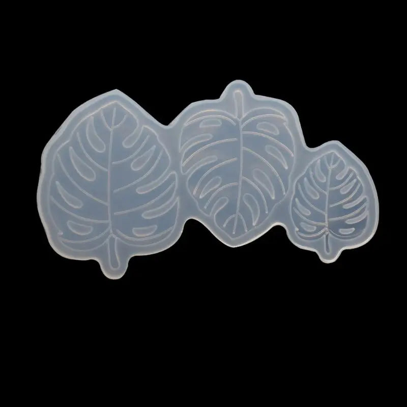 Tropical Palm Leaf Beach Fondant Epoxy Resin Silicone Mold