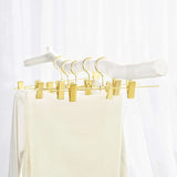 Metal Trouser Hangers, Pack of 10, 30.5cm, for Skirts, Pants, Underwear