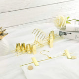 Metal Trouser Hangers, Pack of 10, 30.5cm, for Skirts, Pants, Underwear