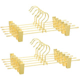 Metal Trouser Hangers, Pack of 10, 30.5cm, for Skirts, Pants, Underwear