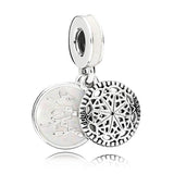 Tropical Starfish & Sea Shell Charm for Europe Bracelet 925 Sterling Silver