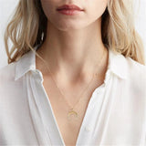 925 Silver Moon Necklace Crescent Pendant Gift