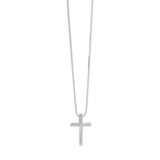 925 Silver Cross Pendant Necklace for Women Bohemian Jewelry