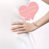 925 Silver Infinity Bracelet Zircon 8 Word, Gift
