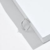925 Silver Cross Ring for Women