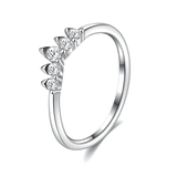 925 Silver Cross Ring for Women