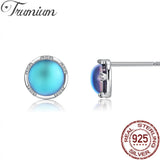Moonstone Stud Earrings for Women