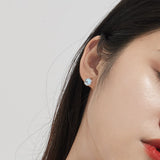 Moonstone Stud Earrings for Women