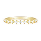 925 Silver Diamond Trumium Ring for Women Party Jewelry