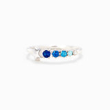 Sterling Silver Zircon Star Ring Wedding Gift