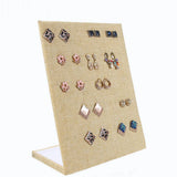 Trumpet Display Shelf Board Pin Ear Ring Jewelry Display Stand Earring Holder