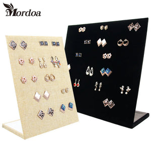 Trumpet Display Shelf Board Pin Ear Ring Jewelry Display Stand Earring Holder