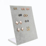 Trumpet Display Shelf Board Pin Ear Ring Jewelry Display Stand Earring Holder