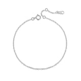 TrustDaivs 925 Silver Chain Charm Bracelet Women Wedding Jewelry