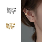 925 Sterling Silver Clip on Earrings for Women, No Piercing