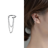 925 Sterling Silver Clip on Earrings for Women, No Piercing