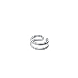 925 Sterling Silver Clip on Earrings for Women, No Piercing