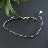 925 Sterling Silver Beads Bracelet Pulseras for Women