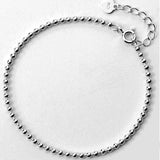 925 Sterling Silver Beads Bracelet Pulseras for Women