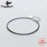 925 Sterling Silver Beads Bracelet Pulseras for Women