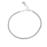 925 Sterling Silver Beads Bracelet Pulseras for Women