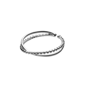 925 Solid Sterling Silver Ring Women Cocktail Size 5 6 7 8 Wonderful Gift DS107