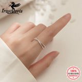 925 Solid Sterling Silver Ring Women Cocktail Size 5 6 7 8 Wonderful Gift DS107