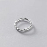 925 Solid Sterling Silver Ring Women Cocktail Size 5 6 7 8 Wonderful Gift DS107