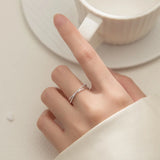 925 Solid Sterling Silver Ring Women Cocktail Size 5 6 7 8 Wonderful Gift DS107