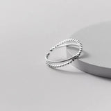 925 Solid Sterling Silver Ring Women Cocktail Size 5 6 7 8 Wonderful Gift DS107