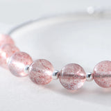925 Silver Bracelet Moonstone Bead Bracelet Women Jewelry