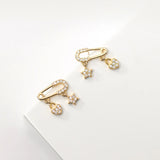 925 Sterling Silver Love Stud Earrings Birthday Gift For Women