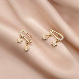 925 Sterling Silver Love Stud Earrings Birthday Gift For Women