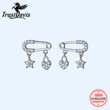 925 Sterling Silver Love Stud Earrings Birthday Gift For Women