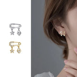 925 Sterling Silver Love Stud Earrings Birthday Gift For Women