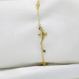 925 Silver Bracelet Double Layer Chain Magic Lamp for Women